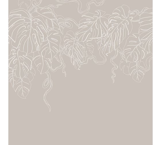 Фотообои ООО Ортограф Monstera powdery 2.99x3 м OF_34304