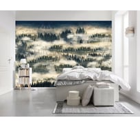 Флизелиновые фотообои Декор Трейдинг Dellitas Туман в лесу 390х260 см ФотообоиТуманвлесу390*260см