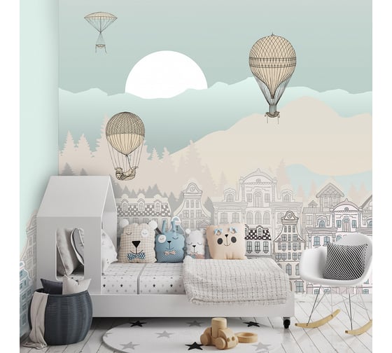 Бесшовные обои Onprint BOUINTHETOWN 3x2.75 м BOUINTHETOWN3X2.75 ALLINST 1