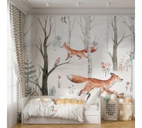 Бесшовные обои Onprint WFOREST FOX 3x2,75 м WFOREST FOX 3х2,75 ALLINST