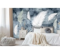Фотообои 3D Design Studio 3D Перья в стиле гранж NV-027300x270