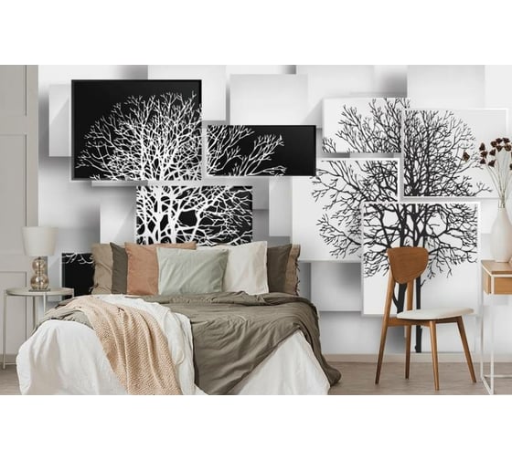 Фотообои 3D Design Studio 3D Деревья в стиле модерн GM-018300x270