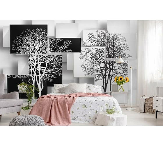Фотообои 3D Design Studio 3D Деревья в стиле модерн GM-018300x270