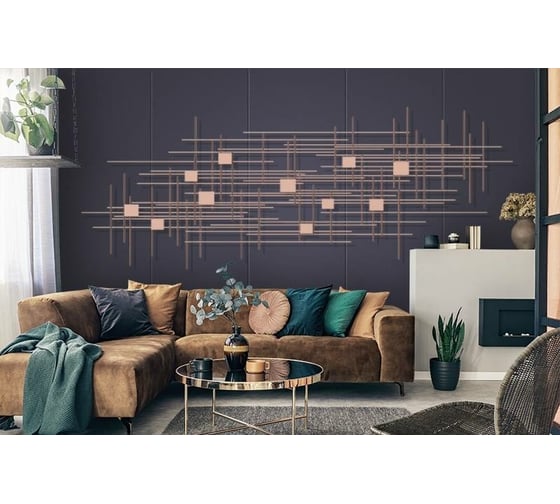 Фотообои 3D Design Studio 3D Розово-серый переплет AM-011300x270 1