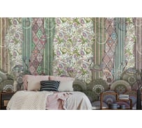 Фотообои 3D Design Studio 3D Фламинго в восточном саду VS-017300x270