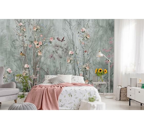 Фотообои Design Studio 3D Утро в японском саду ED-005300x270