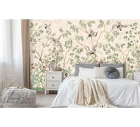 Фотообои 3D Design Studio 3D Сад с журавлями FN-032300x270