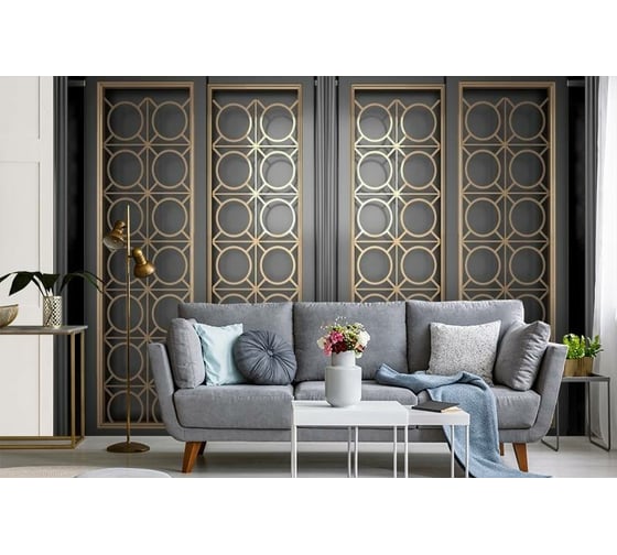 Фотообои 3D Design Studio 3D Золотой аристократ 400x270 см DR-003_400х270