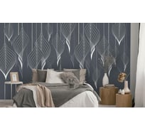 Фотообои 3D Design Studio 3D Ниспадающие ажурные листья в серых тонах PL-051300x270