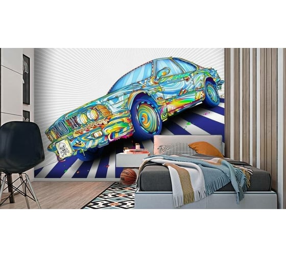 Фотообои 3D Design Studio 3D Красочный бумер GRAF-029300x270