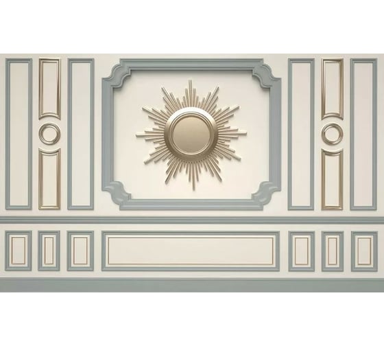 Фотообои 3D Design Studio 3D Декор из молдингов 400x270 см DR-010_400х270