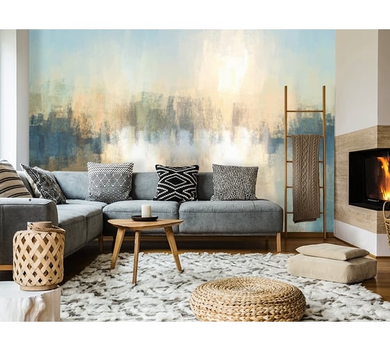 Фотообои 3D Design Studio 3D Полотно с солнечными бликами 300x270 см AT-014_300х270