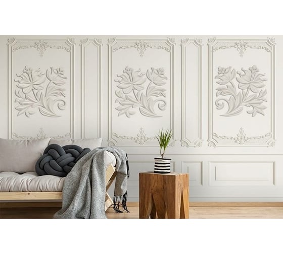 Фотообои 3D Design Studio 3D Утонченная резьба 400x270 см DR-023_400х270