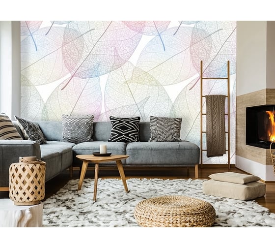 Фотообои 3D Design Studio 3D Лиственное кружево 400x270 см MC-005_400х270