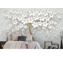 Фотообои 3D Design Studio 3D Объемное золотое дерево FANT-081300x270
