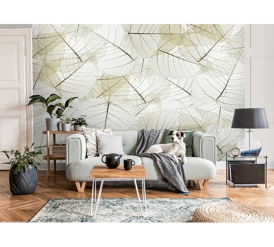 Фотообои 3D Design Studio 3D Аппликация из листьев 400x270 см MC-004_400х270 1