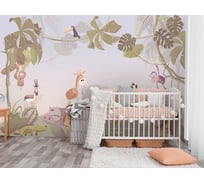 Фотообои 3D Design Studio 3D Веселые джунгли 300x270 см KID-108_300х270