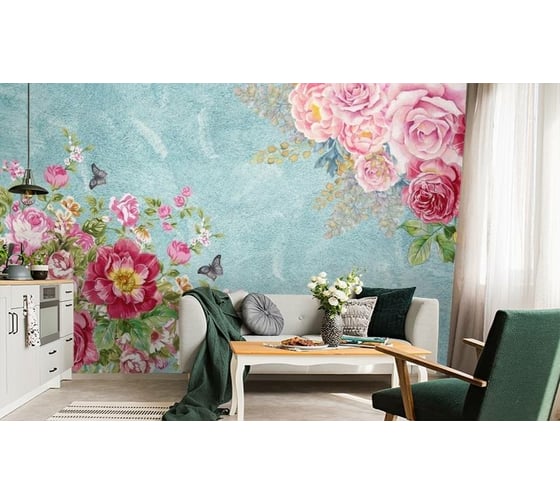 Фотообои 3D Design Studio 3D Розовое наслаждение 400x270 см BT-011_400х270