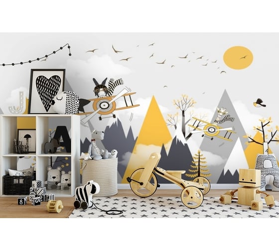 Фотообои Design Studio 3D Крутое пике KID-064300x270