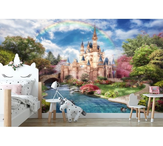 Фотообои 3D Design Studio 3D Замок принцессы KID003300x270