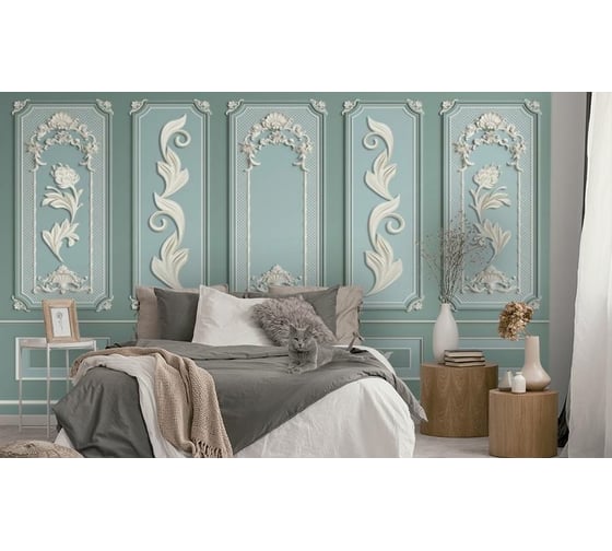 Фотообои 3D Design Studio 3D Интерьер с резными узорами DR-016300x270