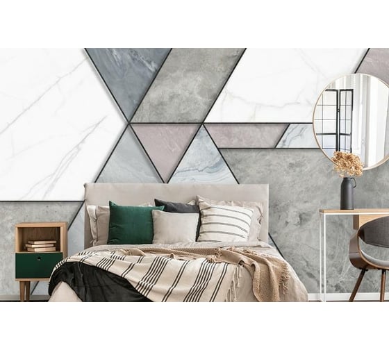 Фотообои 3D Design Studio 3D Мраморный коллаж KK-010300x270