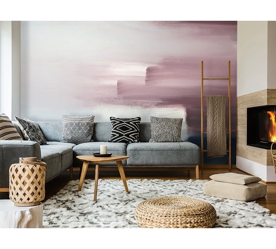 Фотообои 3D Design Studio 3D Панно цвета пыльной розы 300x270 см AT-005_300х270