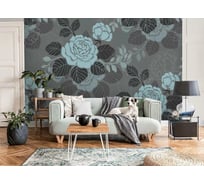 Фотообои 3D Design Studio 3D Благородные бирюзовые розы FD-007300x270