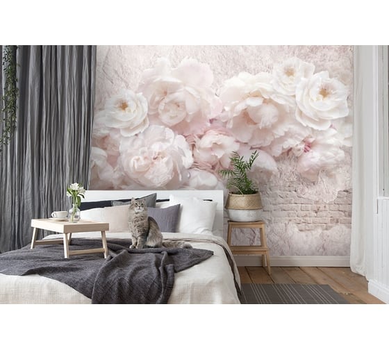 Фотообои 3D Design Studio 3D Ажурные пионы RC-015300x270
