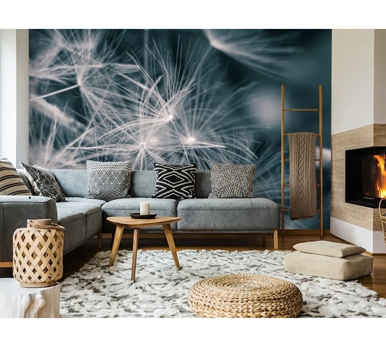 Фотообои 3D Design Studio 3D Нежность в бирюзе 400x270 см MC-006_400х270