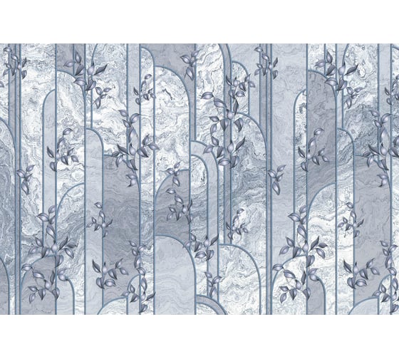 Фотообои ООО Ортограф Hedge blue 3.97x2.7 м OF_33992