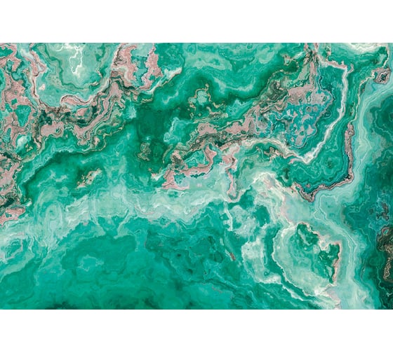 Фотообои ООО Ортограф Malachite 3.97x2.7 м OF_34012
