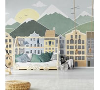 Флизелиновые шовные обои Vendi 22156-4