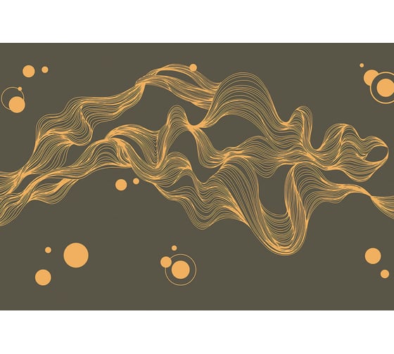 Фотообои ООО Ортограф Waves brown 3.97x2.7 м OF_34286