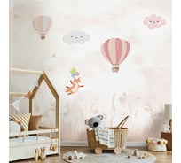 Фотообои ООО Ортограф Clouds and balloons 3.97x2.7 м OF_34223