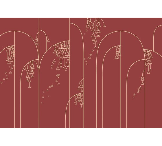 Фотообои ООО Ортограф Bells terracotta 3.97x2.7 м OF_34310