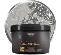 Декоративная штукатурка Ticiana DeLuxe Calcestruzzo с эффектом бетона, 2.2 л 4300003546