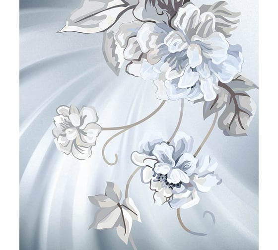 Фотообои ООО Ортограф Delicate flowers blue 2.49x2.7 м OT-G_31649