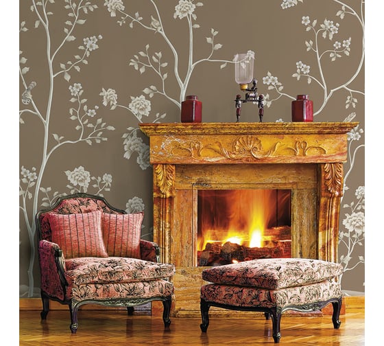Фотообои ООО Ортограф Blooming grove beige 3.84x2.7 м OT-G_33925