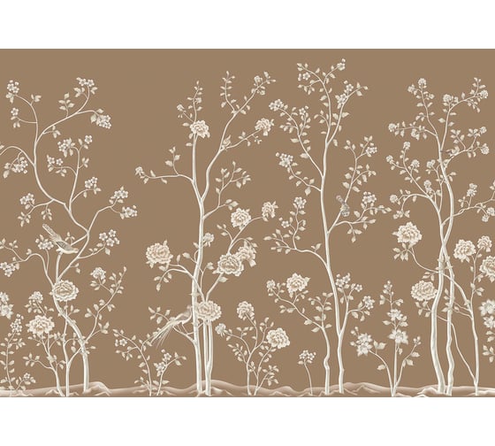 Фотообои ООО Ортограф Blooming grove beige 3.84x2.7 м OT-G_33925