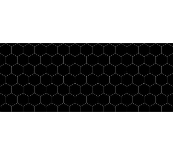 Кухонный фартук Декор Трейдинг Соты black 1000х600 мм Сотыblack1000*600мм 1