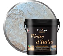 Штукатурка Ticiana DeLuxe с эффектом натурального камня травертина, Pietra d'Italia 0,9 л 4300002907