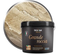 Штукатурка Ticiana DeLuxe Grande roccia Песчаник 8 л 4300002957