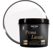 Моющаяся акриловая краска Ticiana DeLuxe высокоукрывистая с наносеребром, база А, 4.5 л Prima Lavato 4300008529