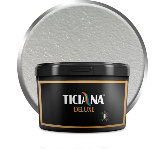 Мерцающая акриловая краска Ticiana DeLuxe Prima Brilliants 0.45 л 4300007505 1