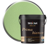 Акриловая краска TICIANA DELUXE Prima Bianco высокоукрывистая, база С, 0.9 л 4300005249