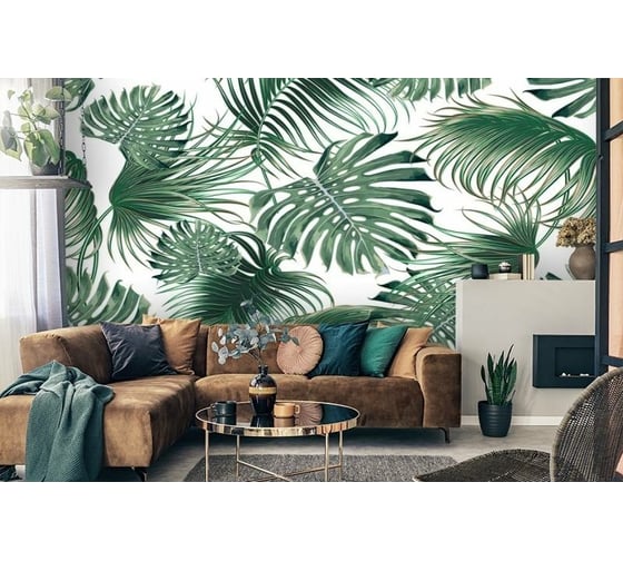 Фотообои 3D Design Studio 3D Листья папоротника 400x270 см TR-006_400х270