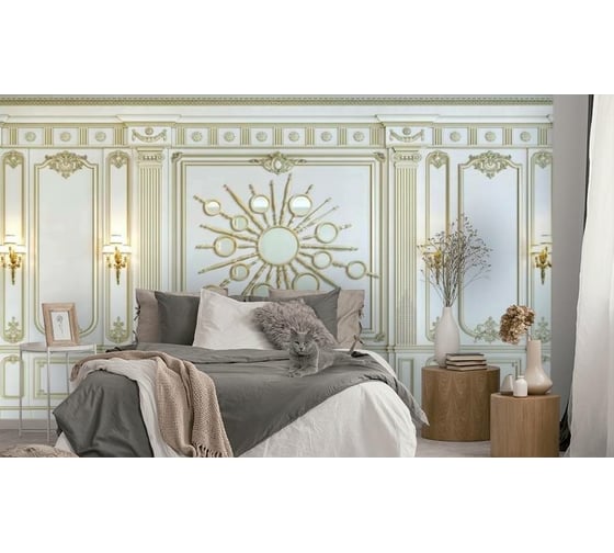 Фотообои 3D Design Studio 3D Стена в стиле арт деко 400x270 см DR-006_400х270
