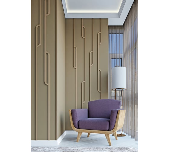 Молдинг bello deco XPS М 19 20x10 мм 00-00104835
