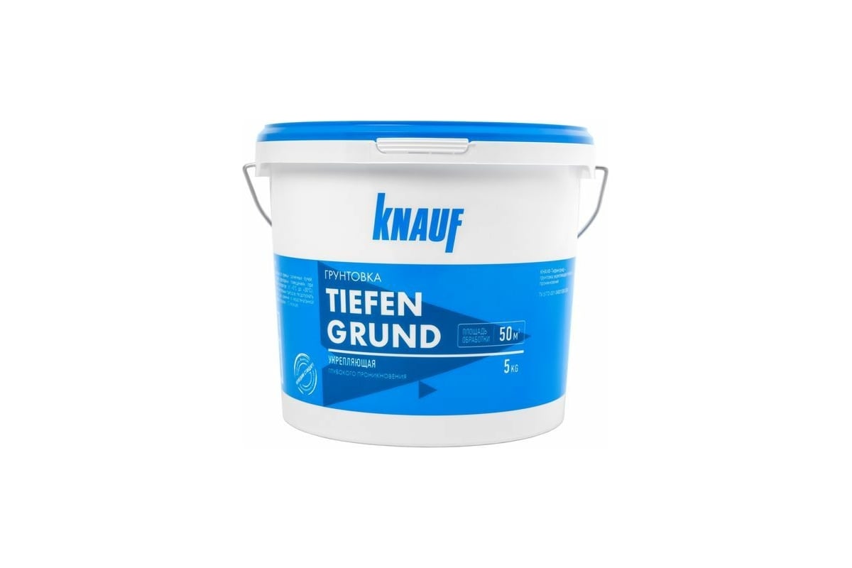 Грунт Knauf Тифенгрунд 5 л 94186 - выгодная цена, отзывы ...